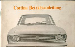 Betriebsanleitung - Ford Cortina