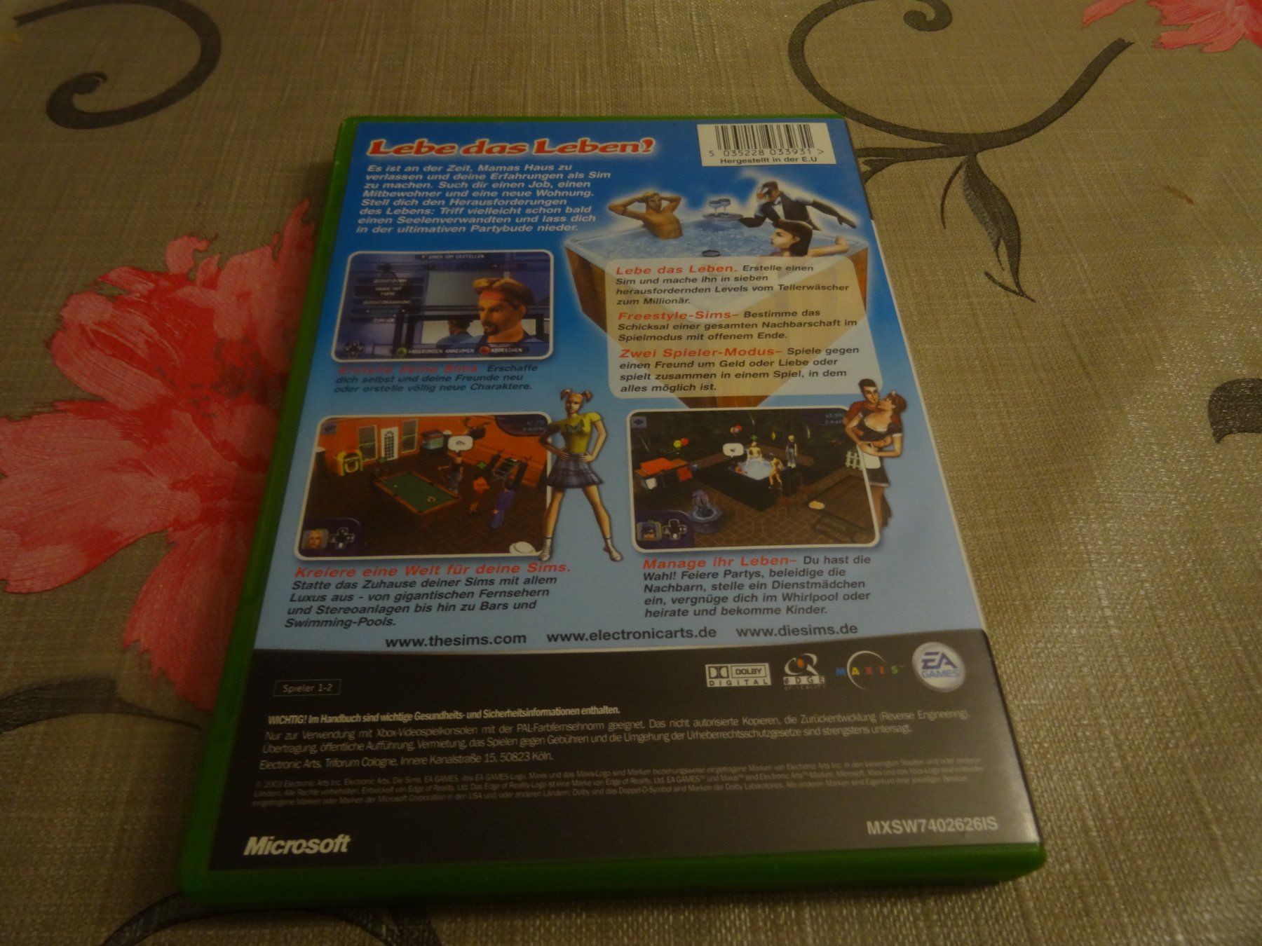 Microsoft Giochi: Die Sims XBOX CLASSIC – Usato da Olten venduto da Disc-Ausverkauf 2