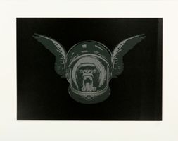 Nick Walker Apish Angel Siebdruck banksy