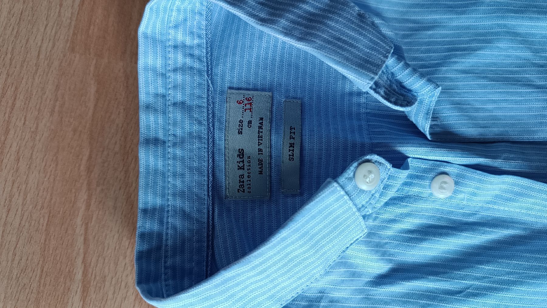 Zara Camicie, T-shirt & Polo: Hemd/ Langarm/ Jungs/ Gr 116 – Usato da Flims Dorf venduto da ali_8n8q 1