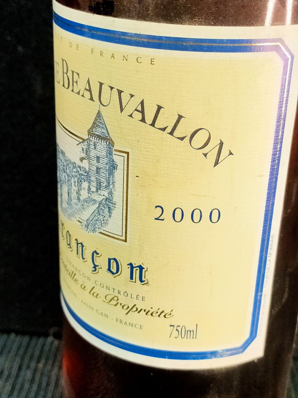 Wein: DOMAINE BEAUVALLON 2000 – Neu (gemäss Beschreibung) aus Genève von Leboucheoreilles 3