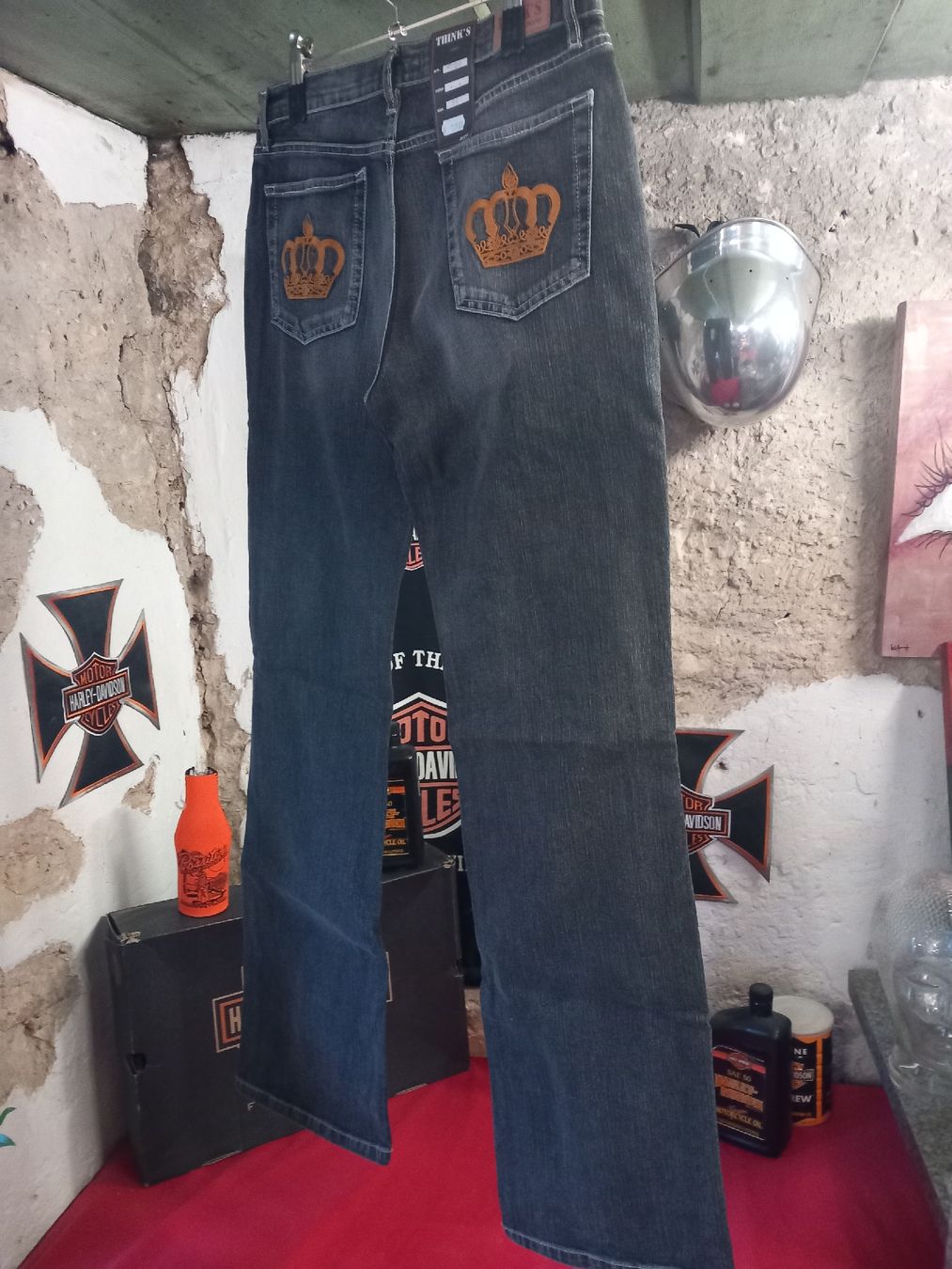 Jeans: Damenjeans von THINK'S Grösse 33 – Nuovo e nell'imballaggio originale da Hochwald venduto da motowear-secondhand 3