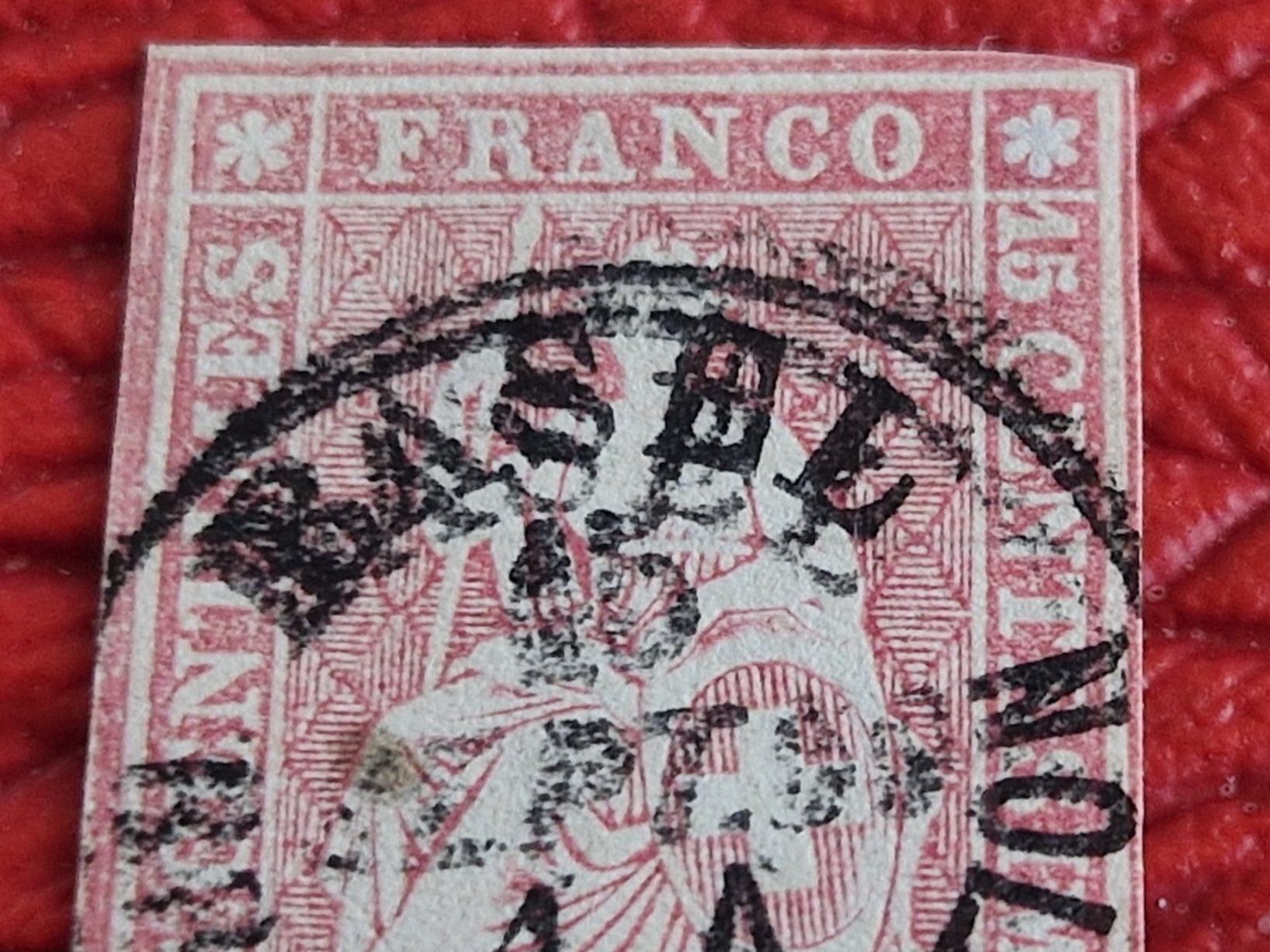 Tutti i francobolli: Strubel 24D, signiert, ab 1.- – Usato da Burgdorf venduto da Glossy01 1