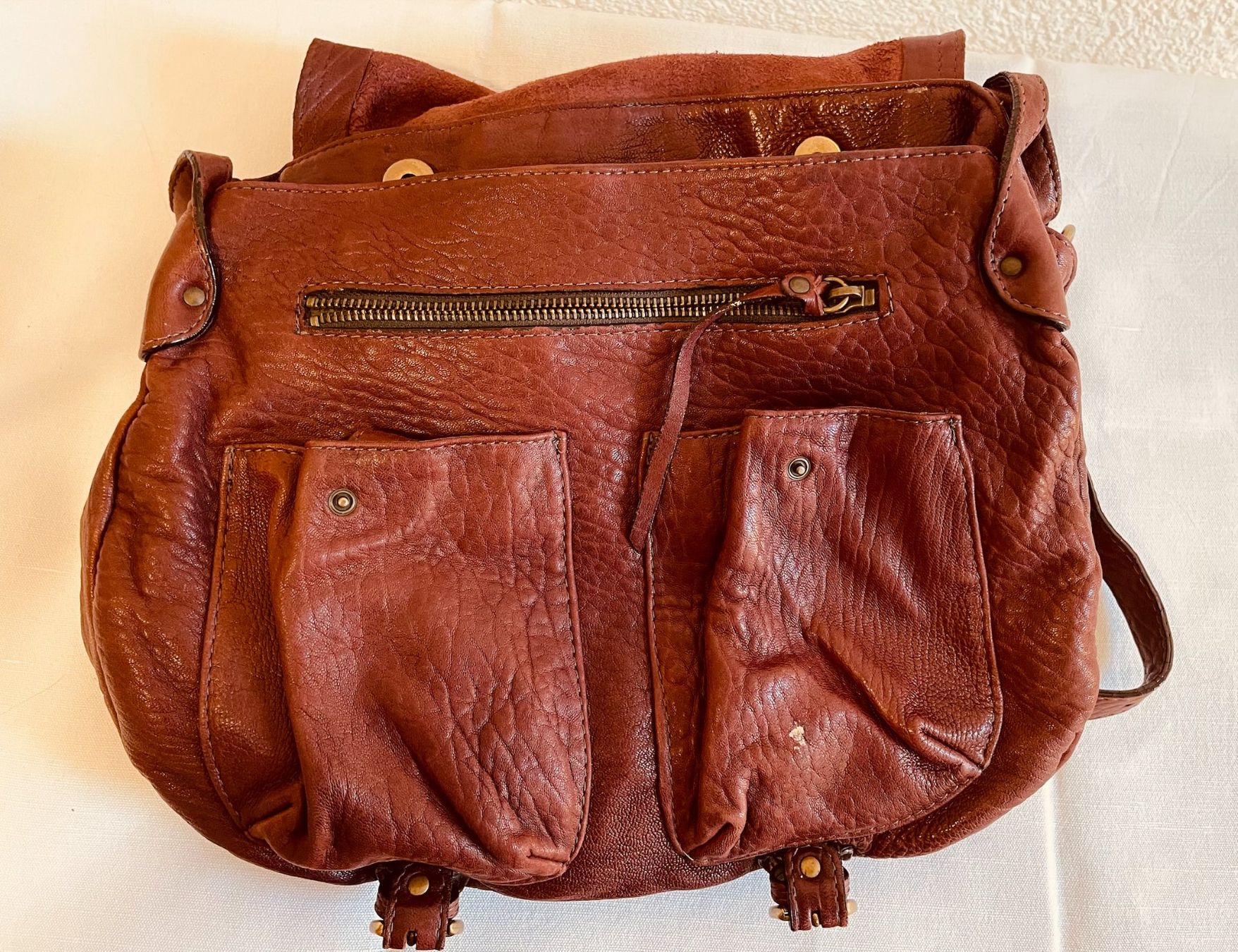 Borse da donna: Sac modèle "Jamily" Abaco Paris - bordeaux – Usato da Sugnens venduto da 555madison 5