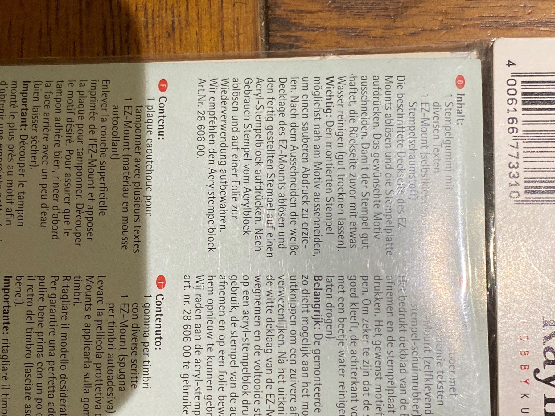 Timbri: tampon stempel einladung – Nuovo e nell'imballaggio originale da Lajoux JU venduto da Briard0 5