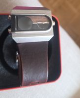 Fossil Uhr - Seltenes Sammlerstück mit Lederarmband!