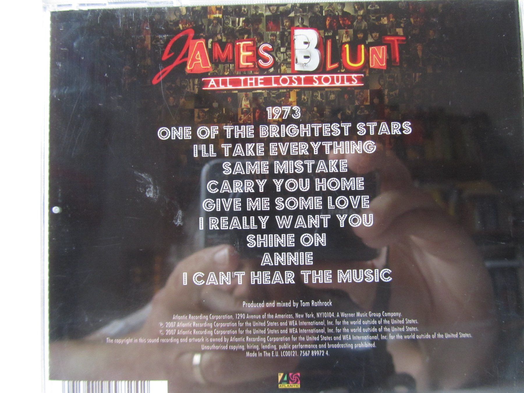 CD: James Blunt, CD, all the lost souls – Usato da Weiningen ZH venduto da dietsch57 1