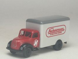 GB1- Brekina Magirus Koffer LKW Neckermann