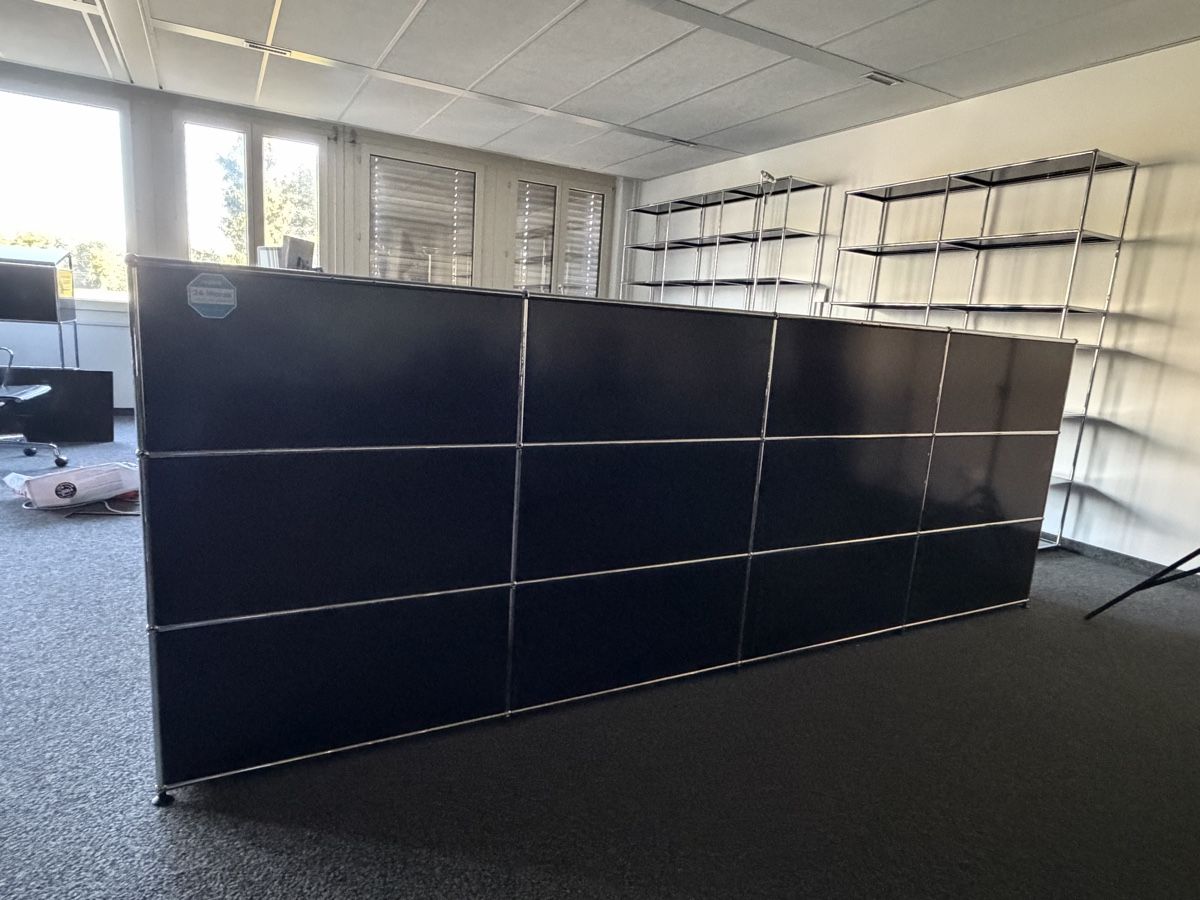 Cassettiere: USM Haller Sideboard anthrazit 4x3 Fach – Usato da Nänikon venduto da macqua 5
