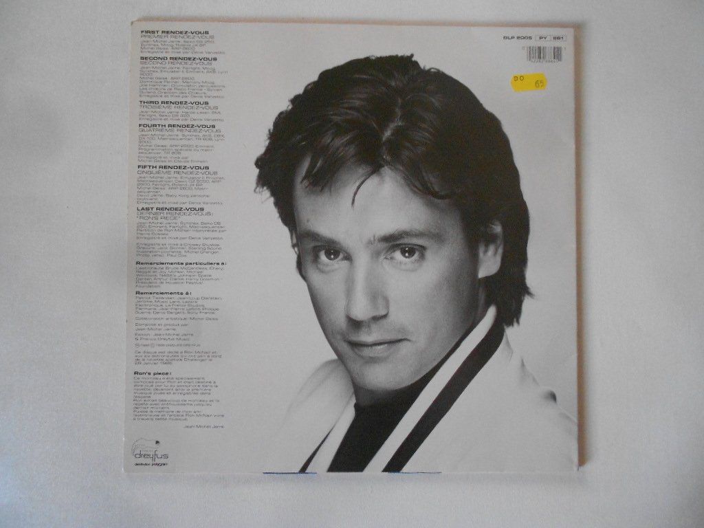 Dischi in vinile: JEAN MICHEL JARRE  -  RENDEZ-VOUS – Usato da Bex venduto da Giorgiob 1