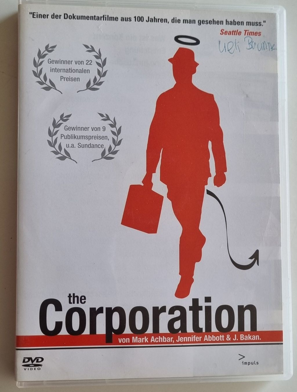 Tutti i DVDs: The Corporation DVD – Usato da Bassersdorf venduto da Ubrunu