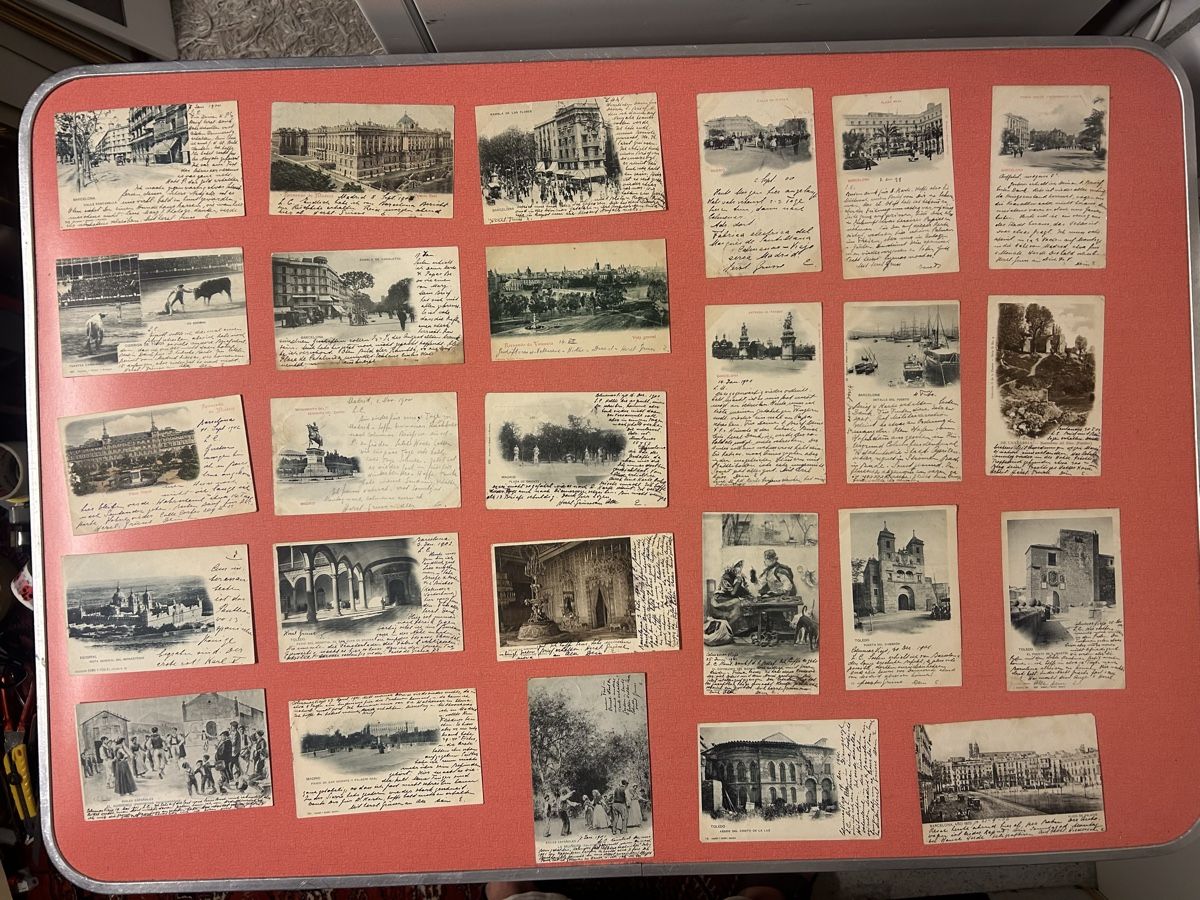 Cartes postales: Konvolut Ansichtskarten Spanien mit Stempel und Briefen – D'occasion à Lanzenhäusern par vic63
