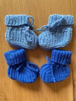 2 Paar Baby Finkli Merinowolle ca 0-6 M