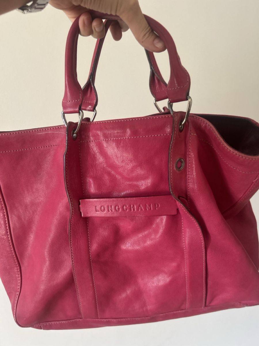 Longchamp Borse da donna: Longchamp 3D Handtasche pink Leder gebraucht – Usato da Uster venduto da fam_z8zj 1