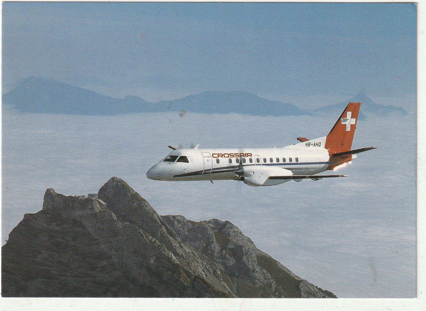 Cartes postales: Crossair – D'occasion à Lumbrein par made02