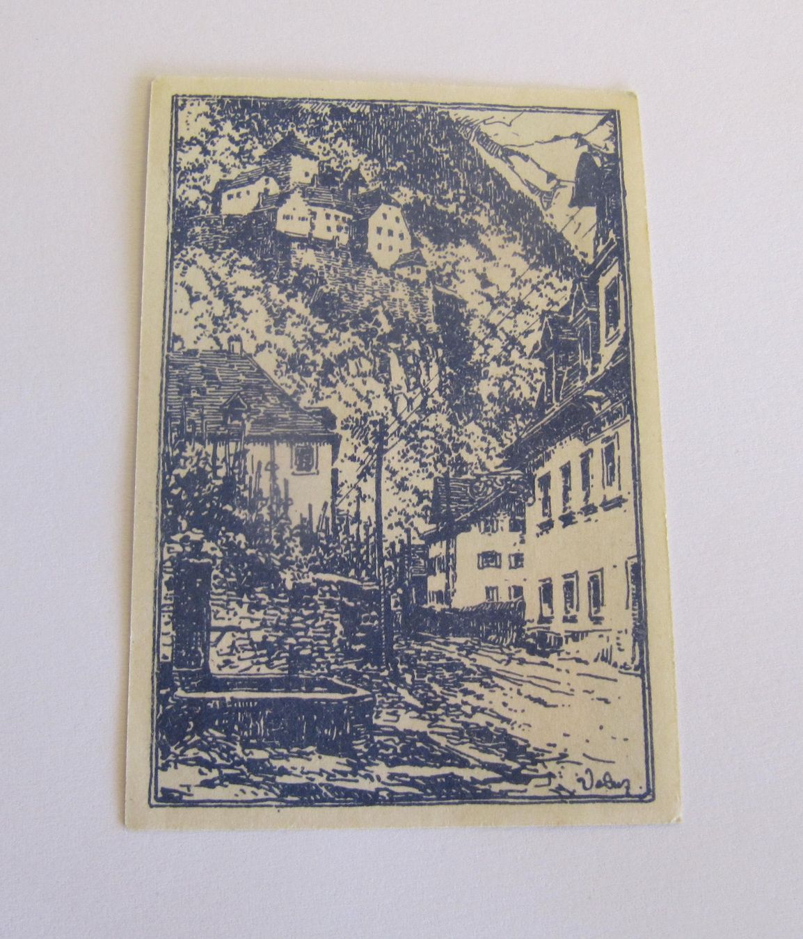 Banknoten: Banknote 50 Heller 1920 (Bankfrisch) – Neu (gemäss Beschreibung) aus Moosleerau von Braten 1