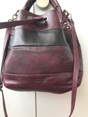 Mjus sac de seau en cuir
