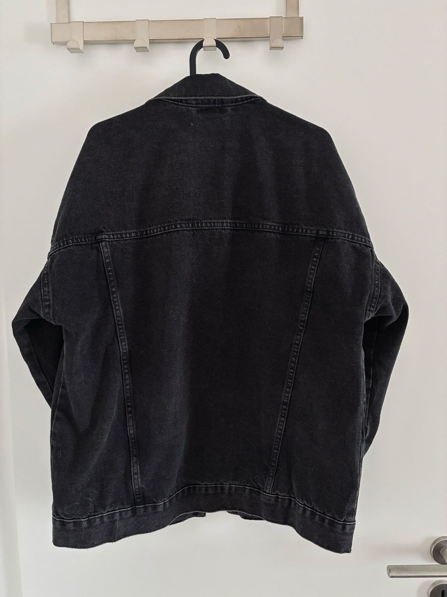 Mango Giacche: Veste en jean noire Mango – Nuovo (secondo la descrizione) da Bulle venduto da ste_t2ng 1