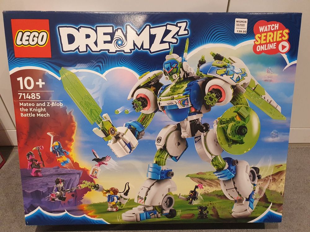 Lego 71485 Dreamzzz Mateo and Z-Blob the Knight Battle Mech (Neu und ...