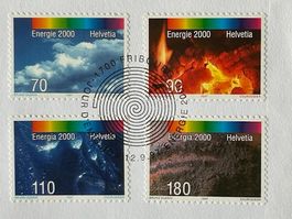 🌟 FDC Energie 2000 AUSGABETAG Ersttagsbrief Nr.: 922 - 925