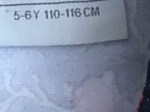 Vestiti & Gonne: Kleid G:110/116, Blumenmuster ;98%Baumwolle – Usato da Seuzach venduto da Tureda 2
