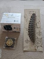 Harry Potter Souvenir Set  Mug, Hogwarts Pin & Feather