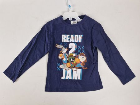 SPACE JAM T-Shirt "Ready 2 Jam" navy, 6 J.