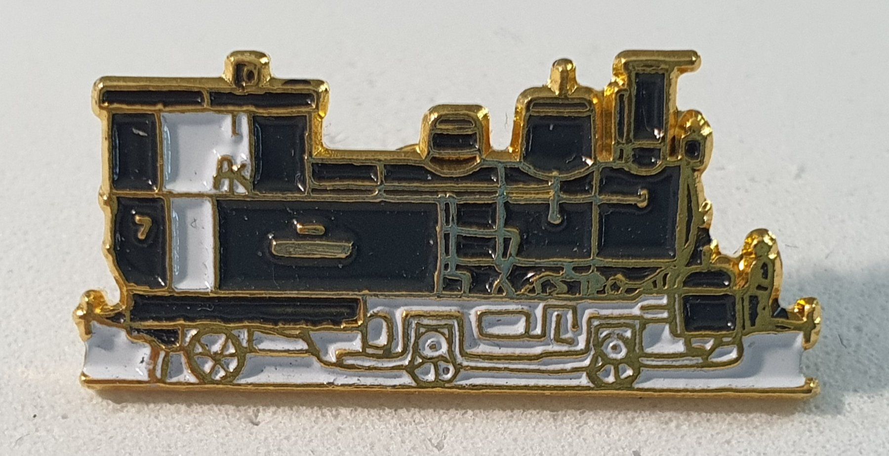 Placchette & Badge: AA030 - Pin Dampflokomotive 7 – Usato da Reinach BL venduto da Boston-Verkauf