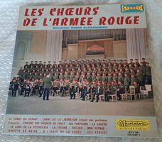 Vinyle LP 33T Chœurs Armée Rouge Vol.3 Boris Alexandrov 1974