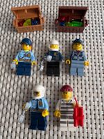 Lego City Minifiguren Polizei Räuber Schatztruhe Gangster