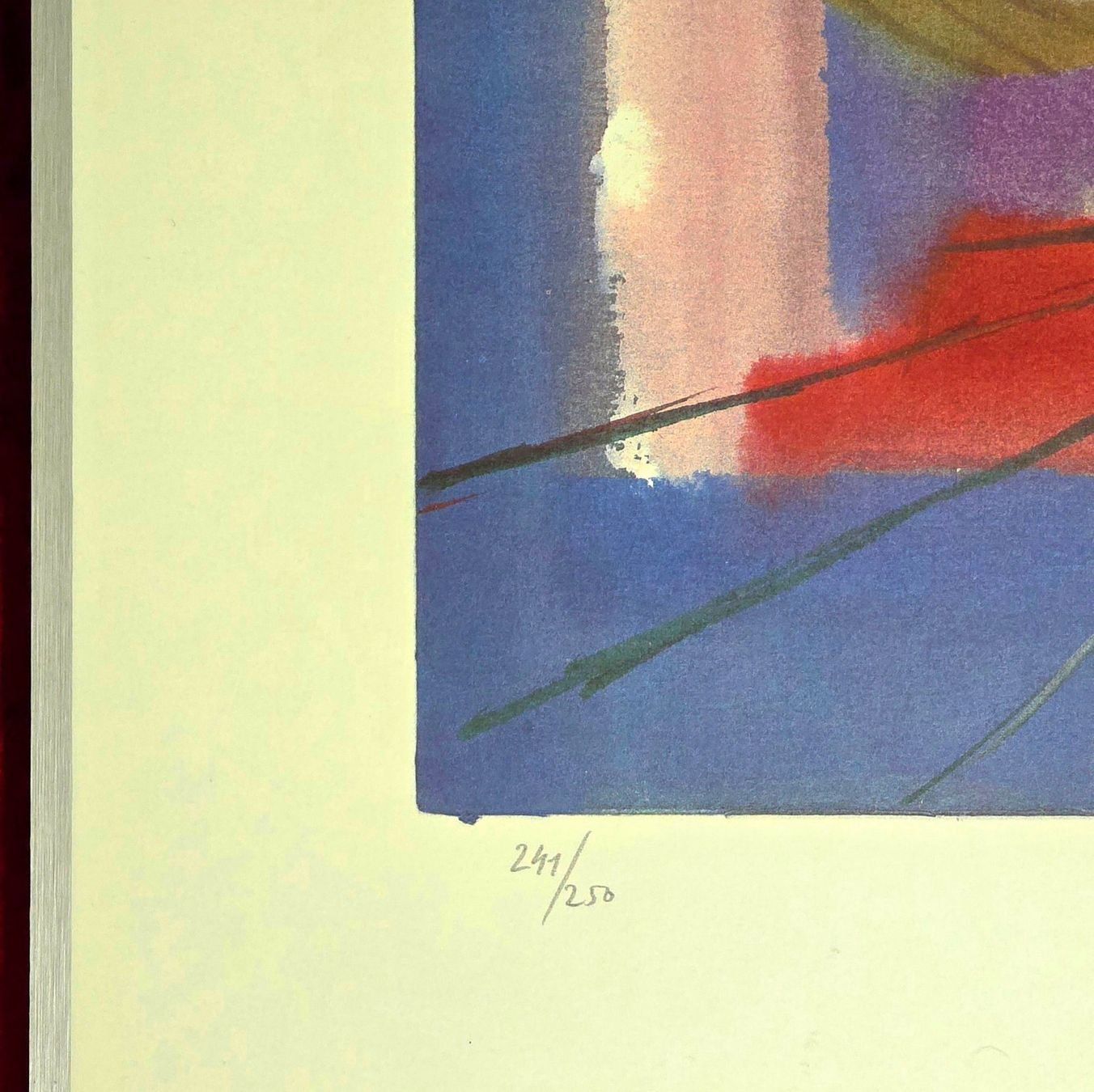 Grafica & Litografie: Celestino Piatti. Farblithografie. Handsigniert&nummeriert – Usato da Basel venduto da Kaffee_und_Kunst 2