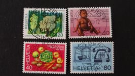 Vollstempel LUZERN SBK 572 - 575  145