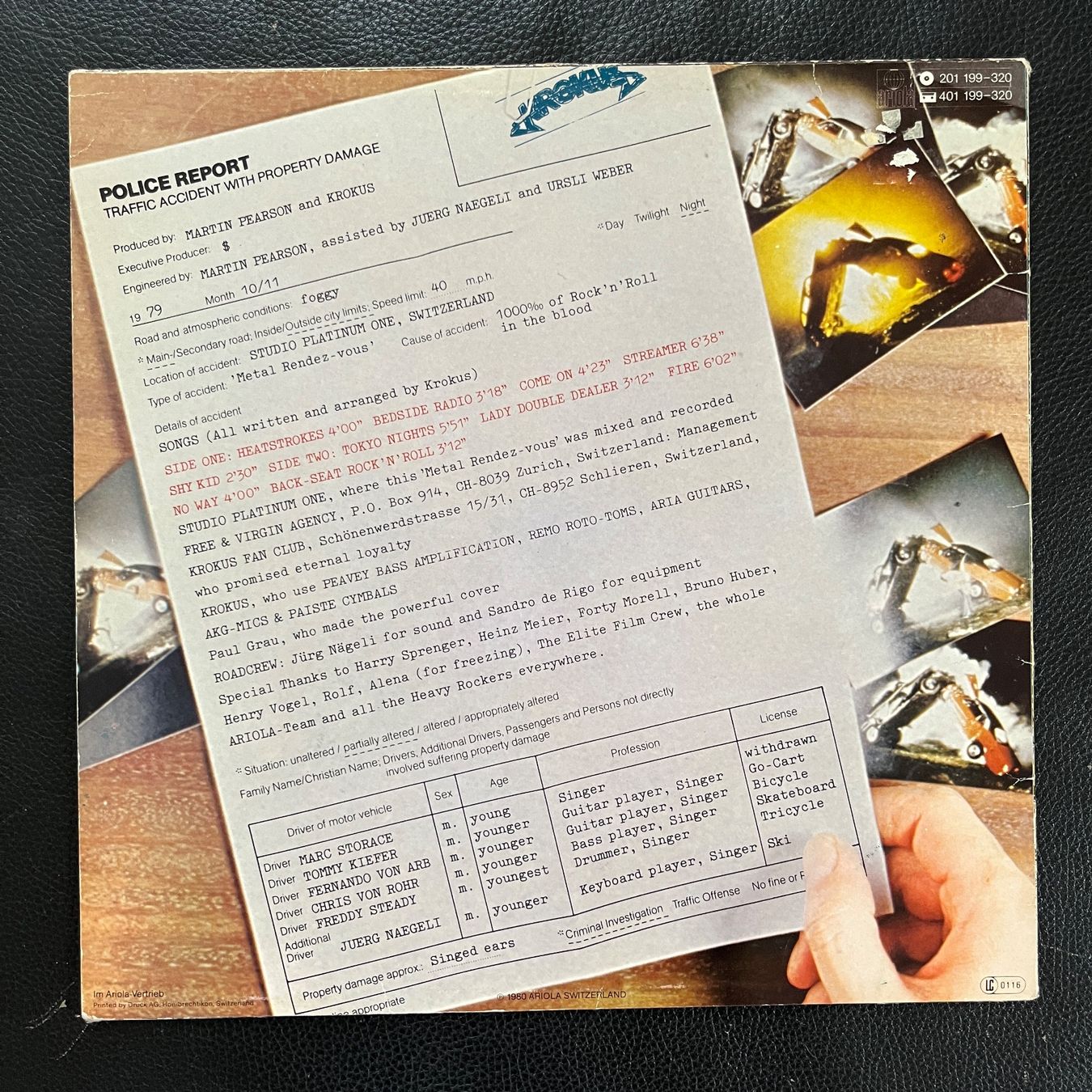 Dischi in vinile: Krokus Metal Rendezvous Vinyl LP – Usato da Lenzburg venduto da sch_lml8 1