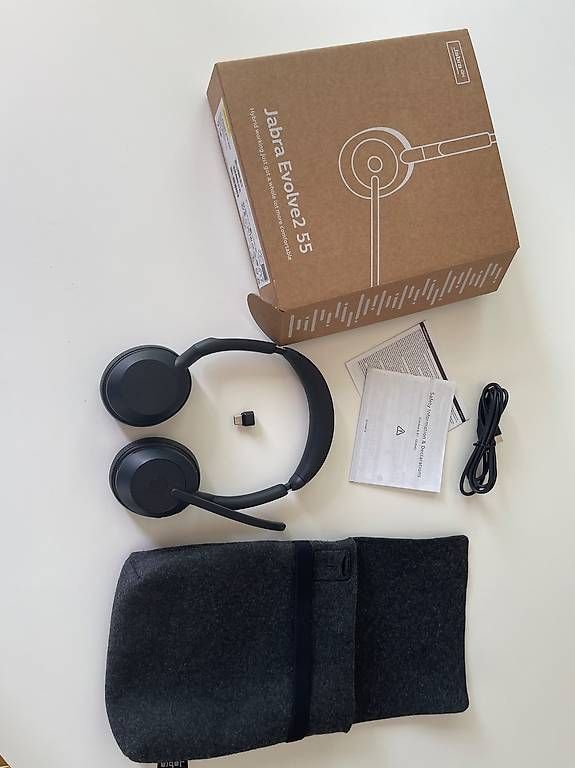 Jabra Cuffie: Jabra On-Ear Bluetooth Headset mit ANC – Usato da Zürich venduto da Jan_Leno