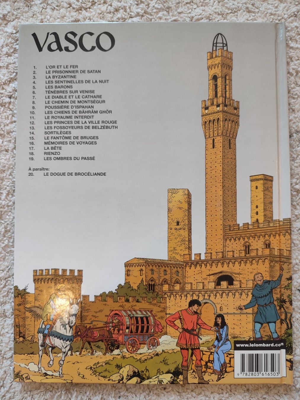 Fumetti: Vasco T19 - Les ombres du Passé - EO - TBE – Usato da Bougy-Villars venduto da Vogue 2
