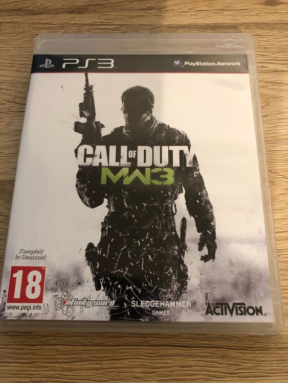 CALL OF DUTY MW3 PS3 Jeu sony PLAYSTATION 3 COD Modern Warfare 3 Seulement Disco EUR 11,26 - FR