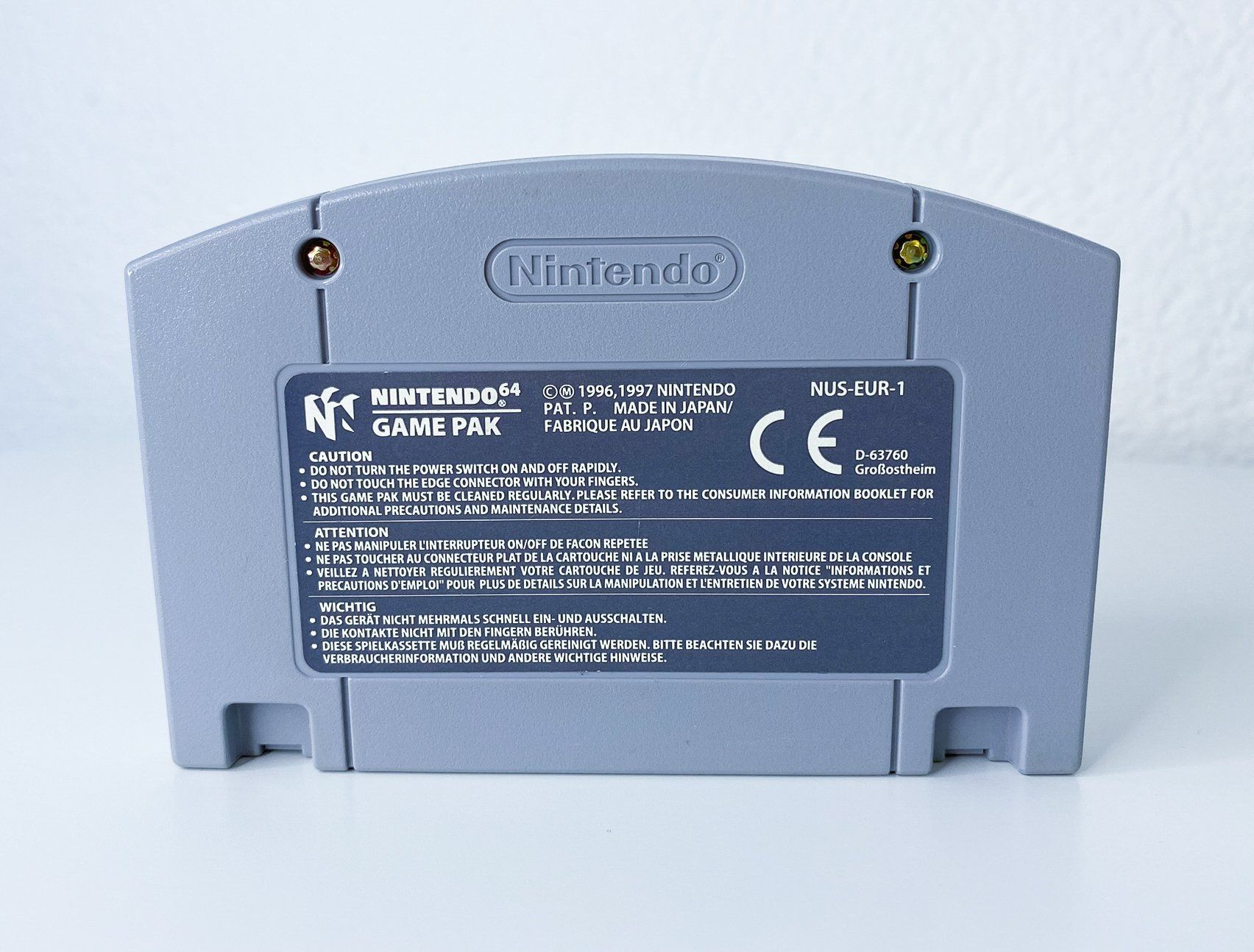 Nintendo Giochi: F1 Pole Position 64 Nintendo 64 – Usato da St. Gallen venduto da bubblybee 1