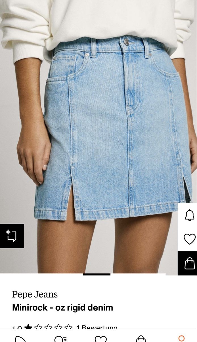 Pepe Jeans Gonne: Minirock Pepe Jeans – Nuovo (secondo la descrizione) da Zürich venduto da wimper6 4
