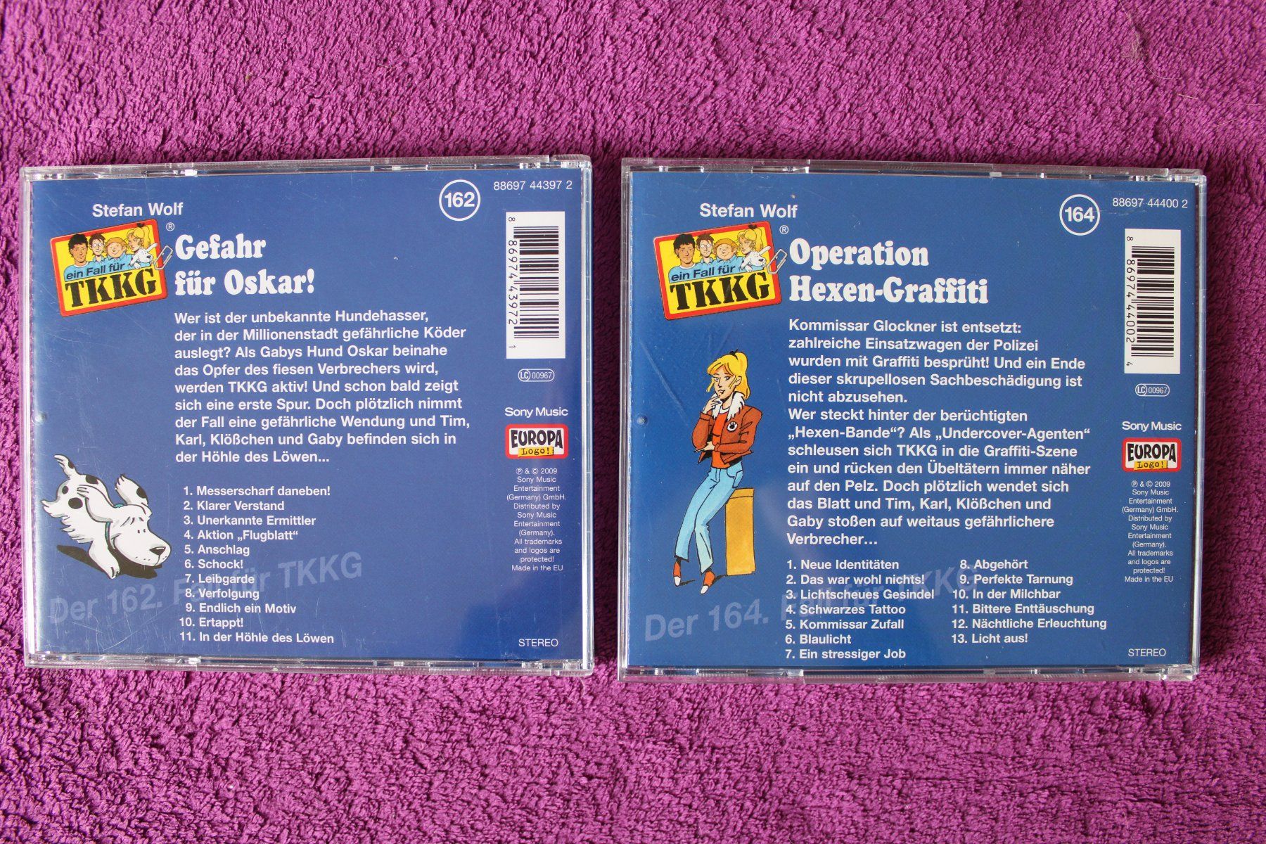 CDs: 6 - TKKG - Hörspiel - CD´s – D'occasion à Müllheim Dorf par Seeeule01 6