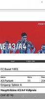 2x Tickets Basel-Juventus Turin  Haupttribüne Sektor A3
