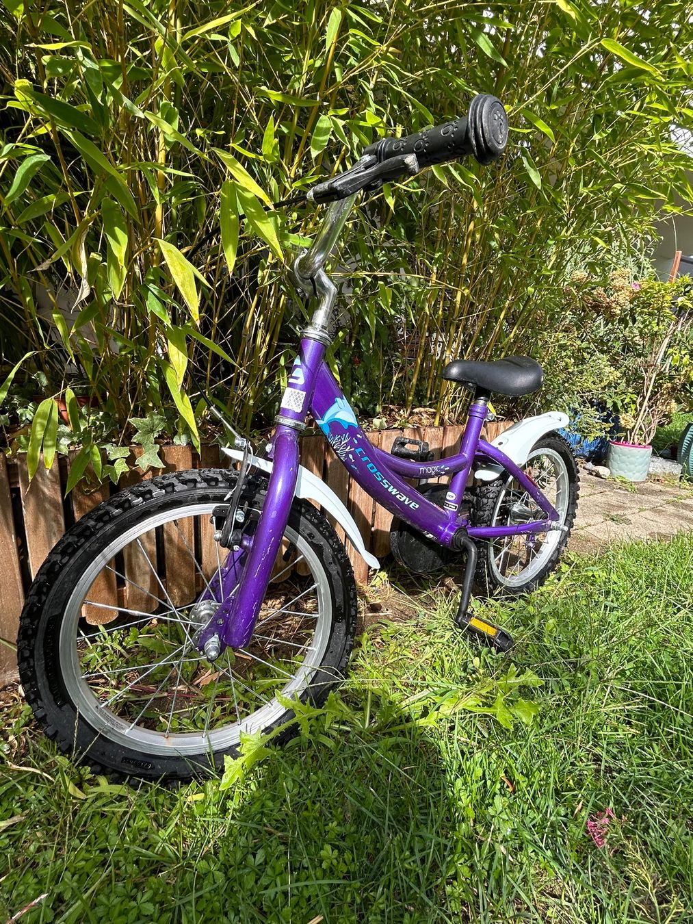 Crosswave Biciclette: Childrens bicycle Crosswave Magic purple used – Usato da Maur venduto da SaraYannick 2