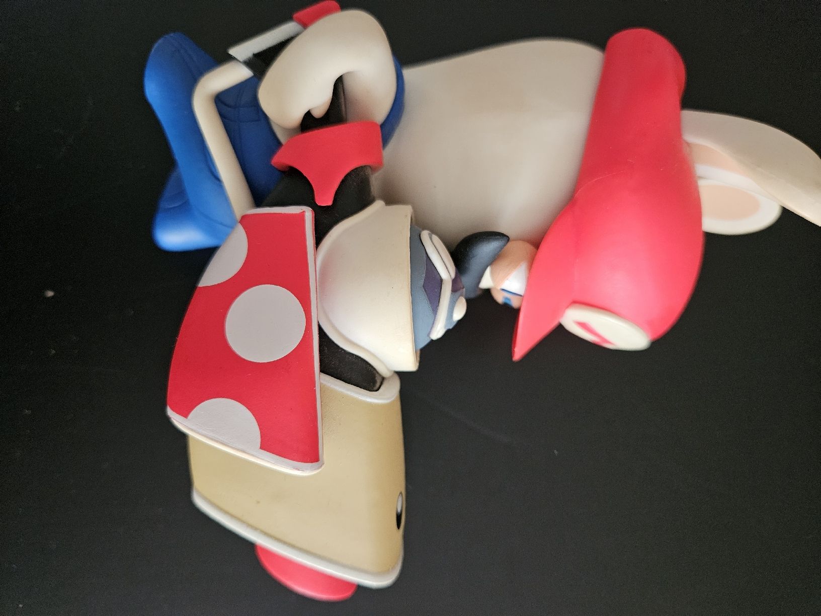 Nintendo Statuette: Mario & Rabbids Kingdom Battle Rabbid Mario 6" Figur – Nuovo (secondo la descrizione) da Sisseln AG venduto da rjj_ydb7 5