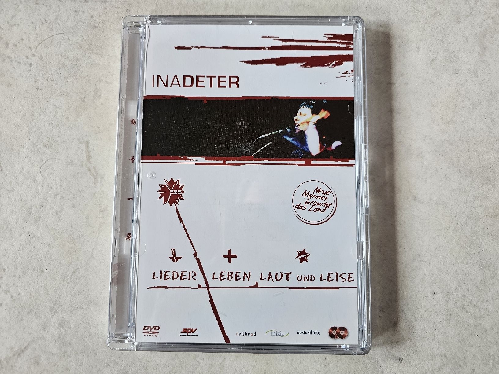 Alle DVDs: Ina Deter  -  Lieder Leben Laut und Leise / 2 DVD – Gebraucht aus Schneisingen von backstore24