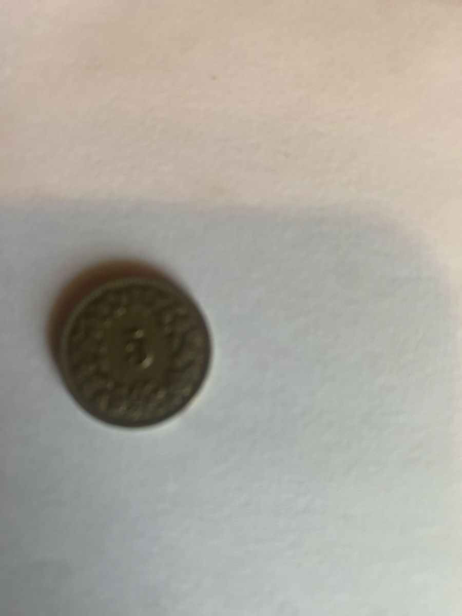 Tutti le monete: 5 Rp 1912 Schweizer Münze – Usato da Menzingen venduto da Edelmuni7