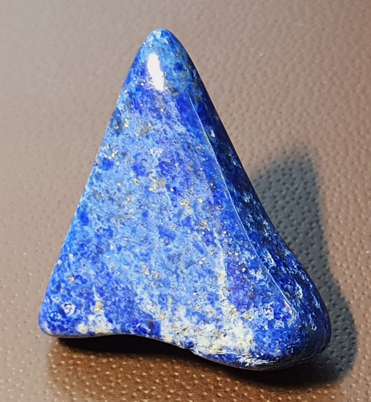 Pietre preziose: S697 - Pin mit Echten blauen Stein Lapislazuli oder Sodalith – Usato da Reinach BL venduto da Boston-Verkauf 1
