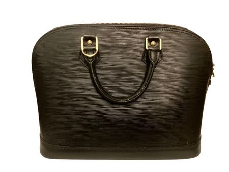 Louis Vuitton Alma PM Epi Leder Schwarz