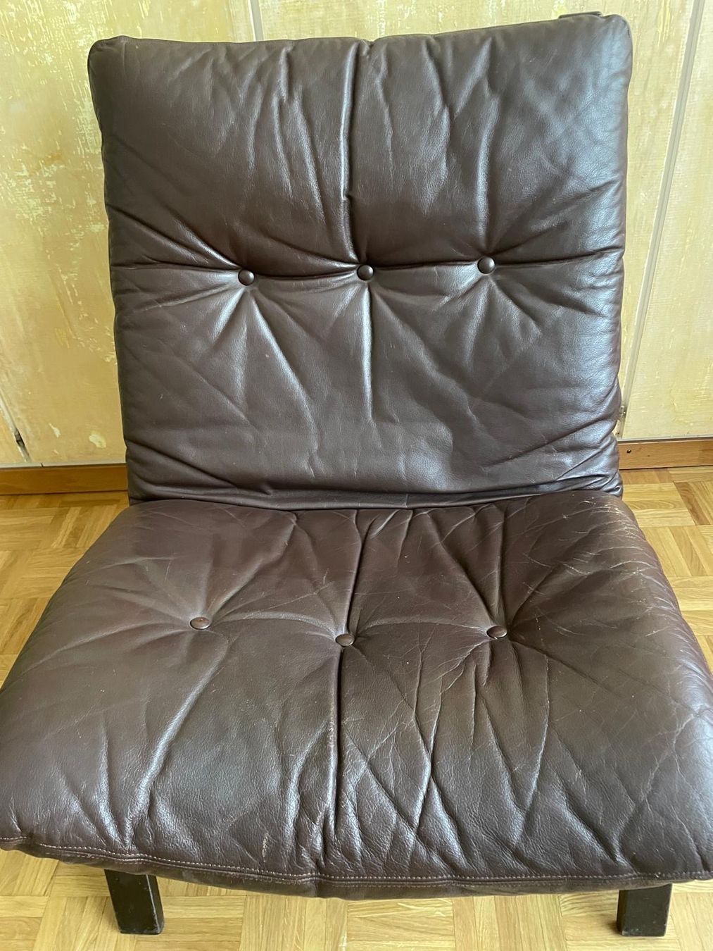 Poltrone: Sessel mit Echtleder-Auflage – Usato da Schlieren venduto da rom_7z6m 4