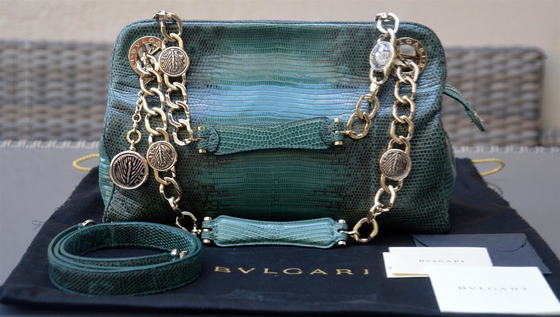 Bulgari Borse da donna: Tasche Bvlgari - lézard / Eidechsenhaut – Nuovo (secondo la descrizione) da Collonges venduto da Auganien