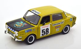 Simca 1000 Rallye 2 SRT #58 1973 grün / schwarz / Decor 1:18