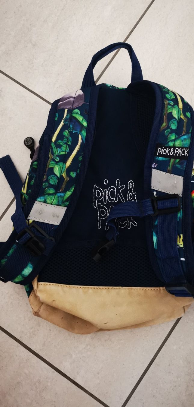 Borse & Zaini: Pick & Pack Mini-Rucksack, Dschungel-Design – Usato da Benken SG venduto da Ele09 1